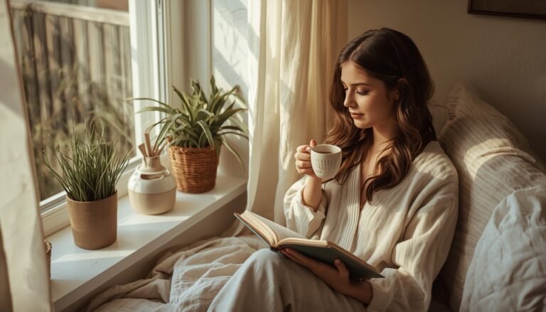 a relaxed morning