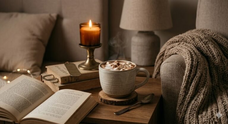 a warm, comforting drink to help you slow down, unwind, and enjoy a peaceful moment at the end of your day.