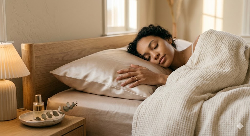 Beauty Sleep Ritual: Wake Up With Better Skin & Hair silk nighttime routine