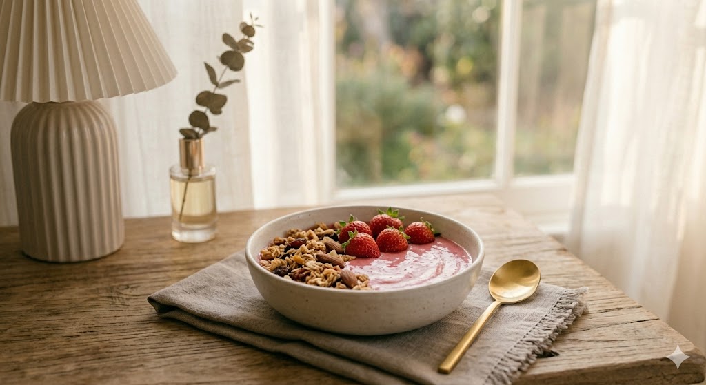 🍓 morning energy smoothie bowl