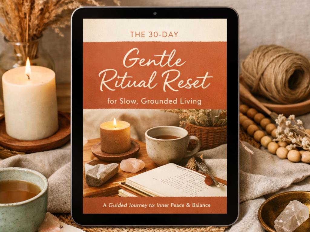 30 days gentle ritual reset for slow, grounded living thumbnail