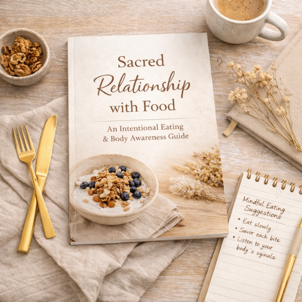 sacred relationship with food — intentional eating guide 1