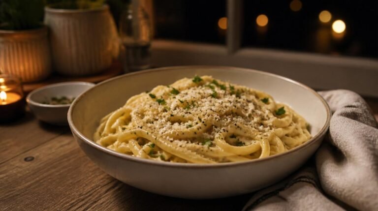 Creamy Garlic Butter Pasta for Cozy Nights