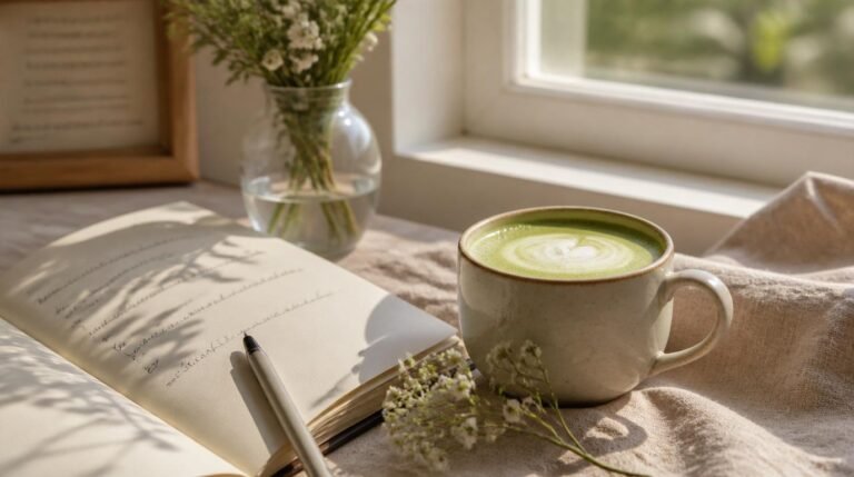 Soft Morning Matcha Latte Recipe