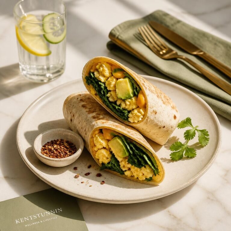 Golden Morning Breakfast Wrap (Soft Living Ritual Recipe)